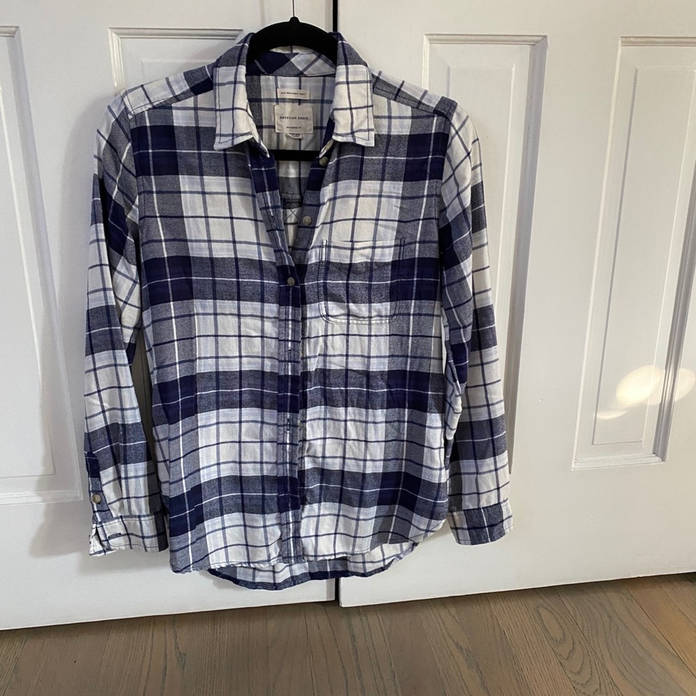 Amazingly soft flannel from American Eagle.